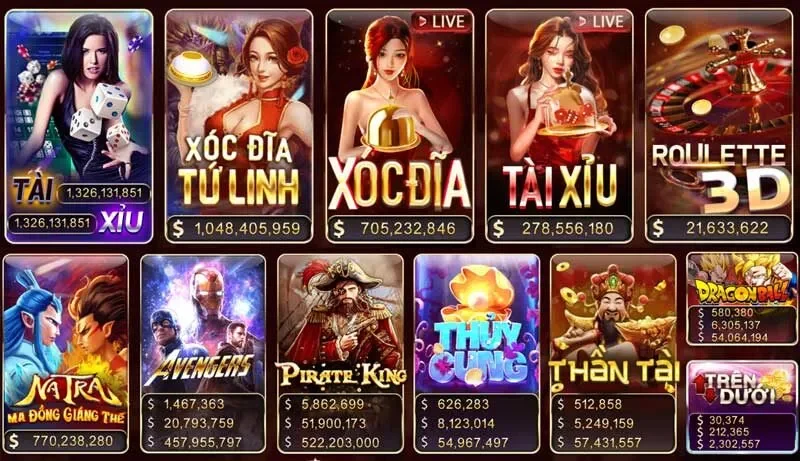 Loạt game nổ hũ mang đến phần thưởng cực kỳ giá trị cho người may mắn