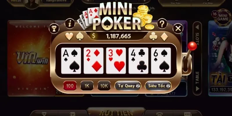 Cẩm Nang Chơi Mini Game Mini Poker Cực Chuẩn, Dễ Hốt Bạc