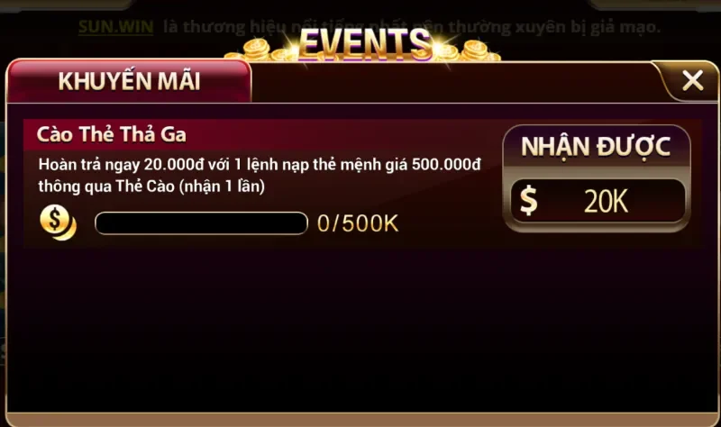 Khuyến mãi Sunwin