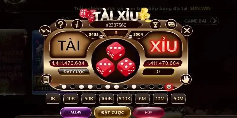 Mỗi ván cược Tài xỉu mini chỉ diễn ra trong vài giây