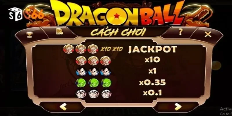 Nổ hũ Dragonball Z  tặng vòng quay miễn phí