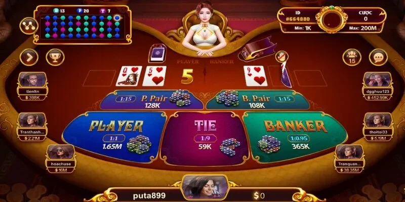Quy tắc rút thêm bài trong Baccarat Kim tài
