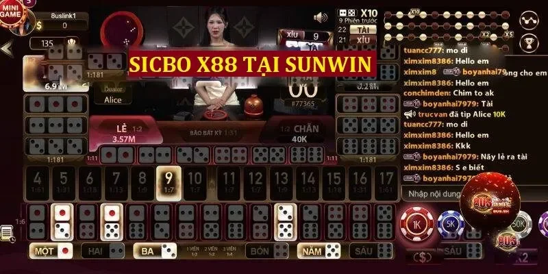 Sicbo X88 Sunwin: Cược thả ga, chơi thăng hoa, nhận tiền to