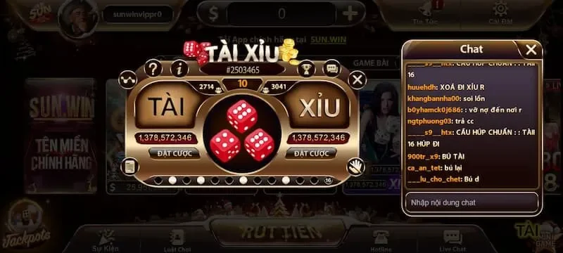 Tài Xỉu MD5 Sunwin: Cược minh bạch, thưởng sòng phẳng