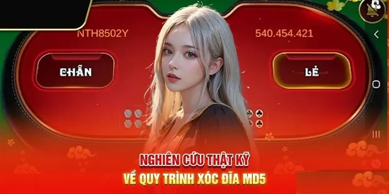 Xóc đĩa kết hợp thuật toán MD5 mã hóa kết quả