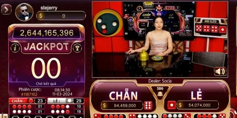 Xóc đĩa Livestream là phiên bản nâng cấp có công nghệ hiện đại