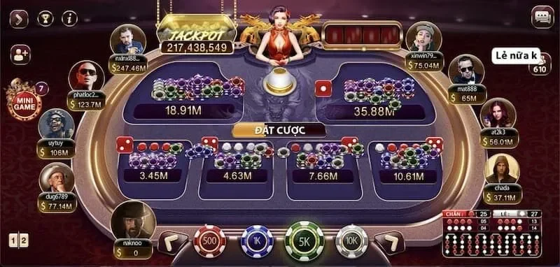 Xóc đĩa tứ linh